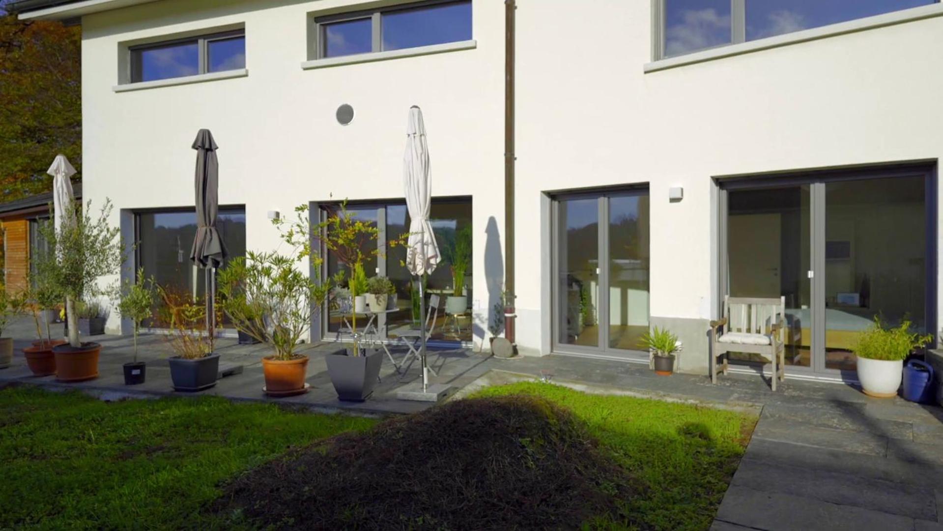 Gartenwohnung Im Modernen Stil Unterkulm Kültér fotó