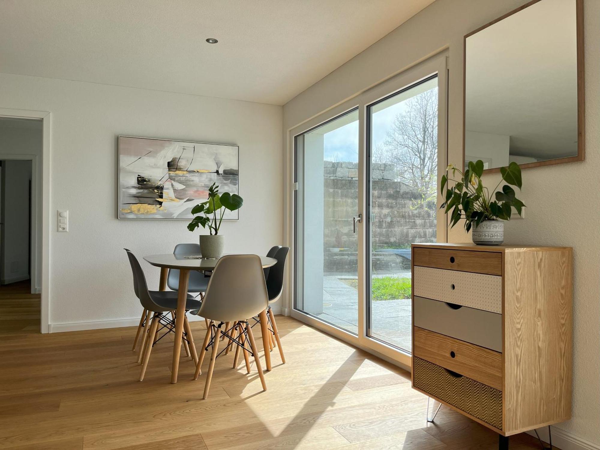 Gartenwohnung Im Modernen Stil Unterkulm Kültér fotó