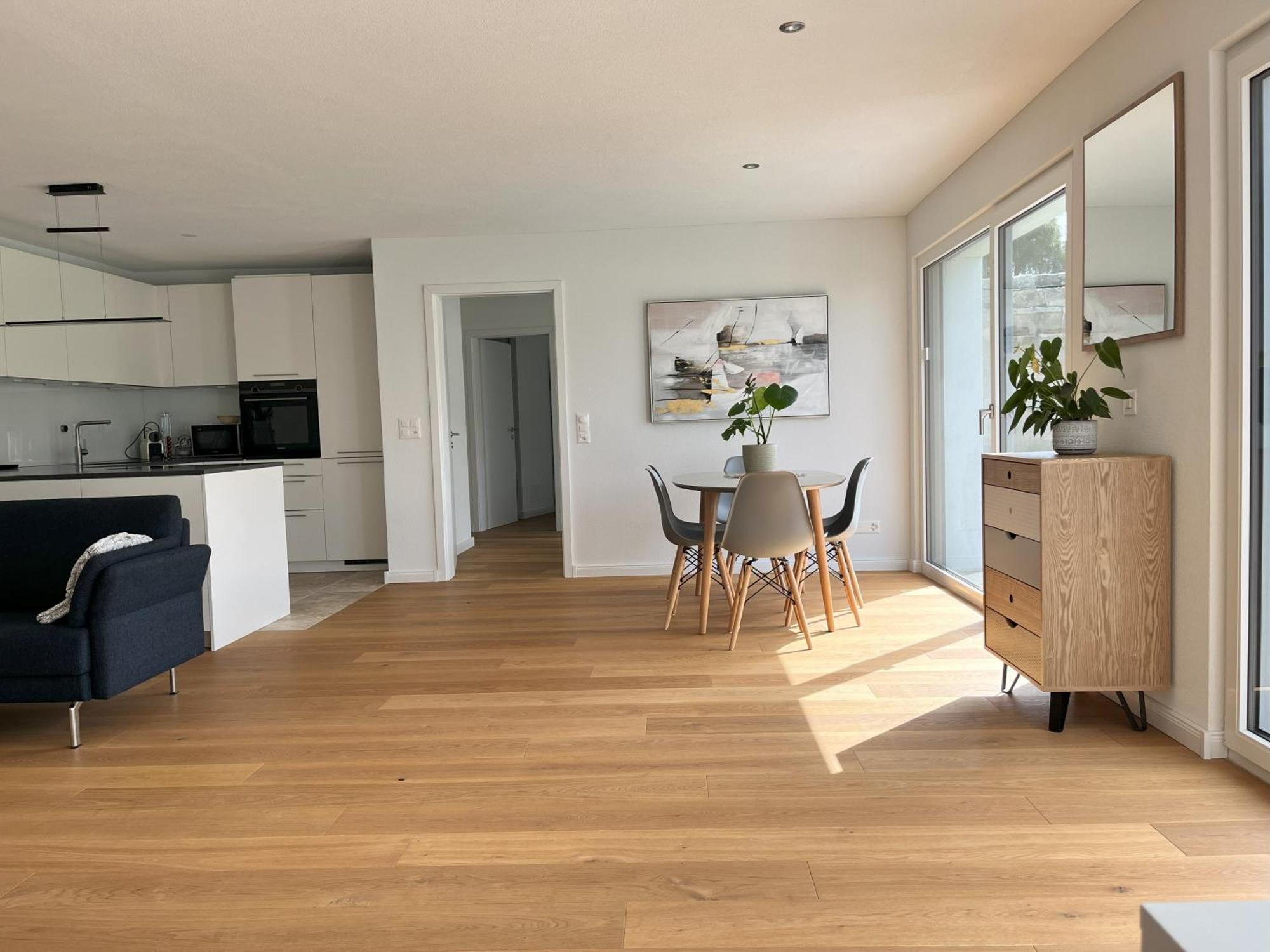 Gartenwohnung Im Modernen Stil Unterkulm Kültér fotó